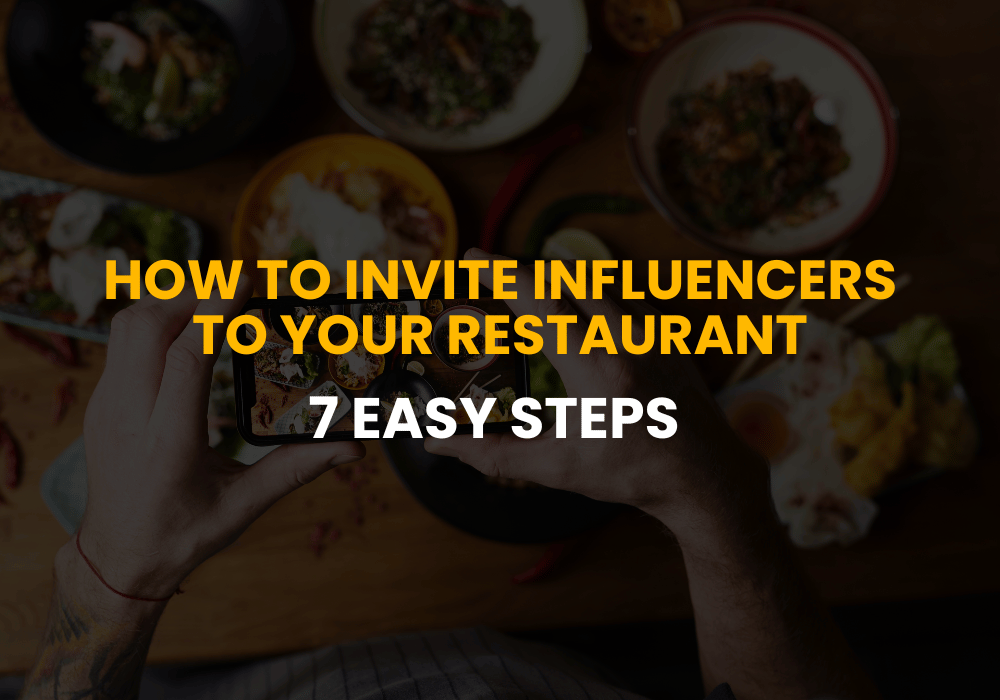 How to Invite Influencers to Your Restaurant in 7 Easy Steps - Happy Chimps